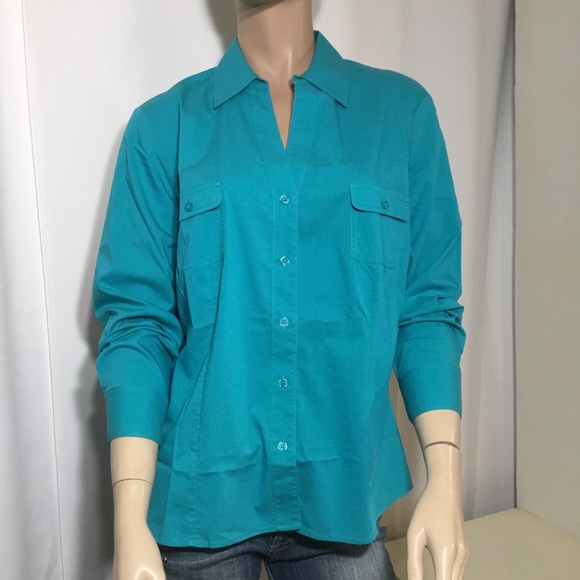 Chico’s blouse A37 🌺 - Picture 3 of 8